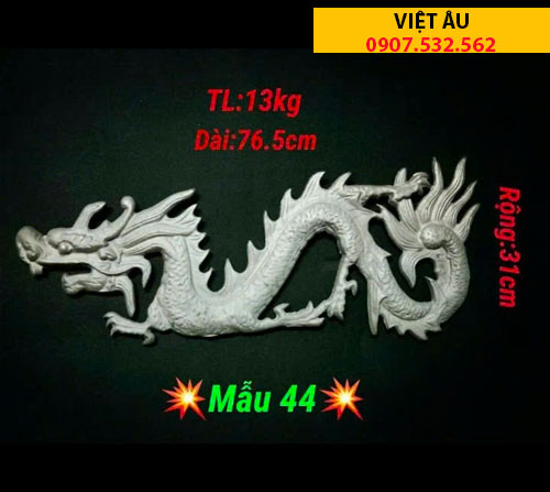 BỘ RỒNG PHỤNG BẰNG GANG ĐÚC