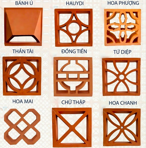 Gạch Bông Gió Đất Nung Vĩnh Long Đẹp Bền Giá Rẻ
