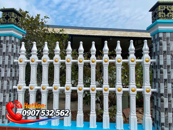 Mẫu hàng rào bê tông ly tâm vệ binh vững chắc